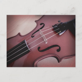 Foto für Musikinstrumente der Geige Postkarte