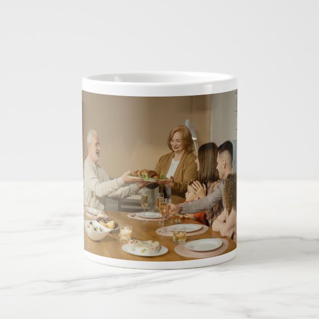 Foto für personalisierte Erntedank Jumbo-Tasse (Vorderseite)