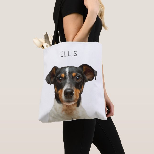 Foto für personalisierte Haustiere Name des Bildes Tasche (Von Nahem)