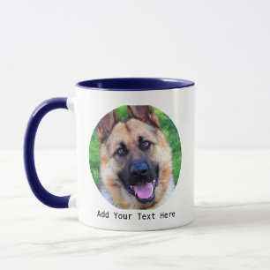 Foto für personalisierte Haustiere und Textkaffee  Tasse