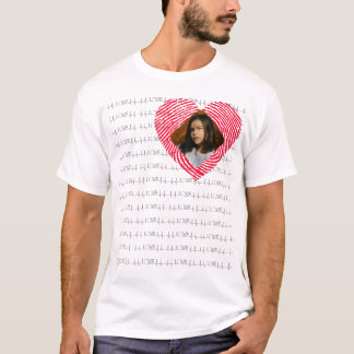 Foto für personalisierte LIEBE T-Shirt