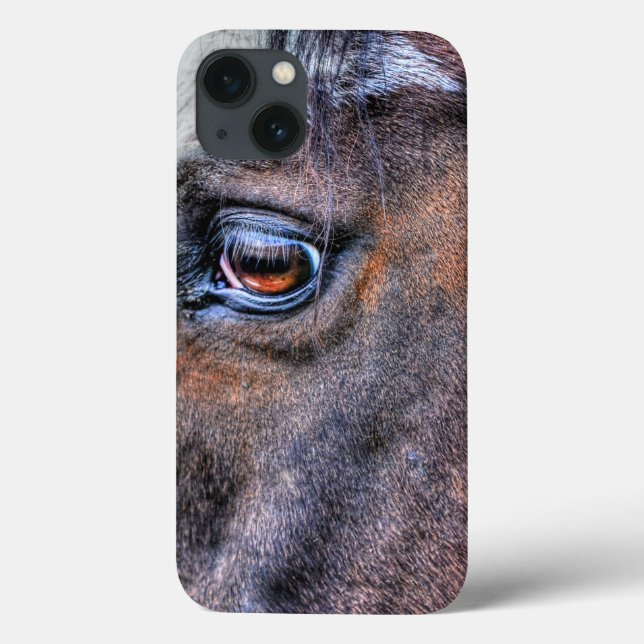 Foto für Pferdefreunde am Pferdehahn Case-Mate iPhone Hülle (Rückseite)