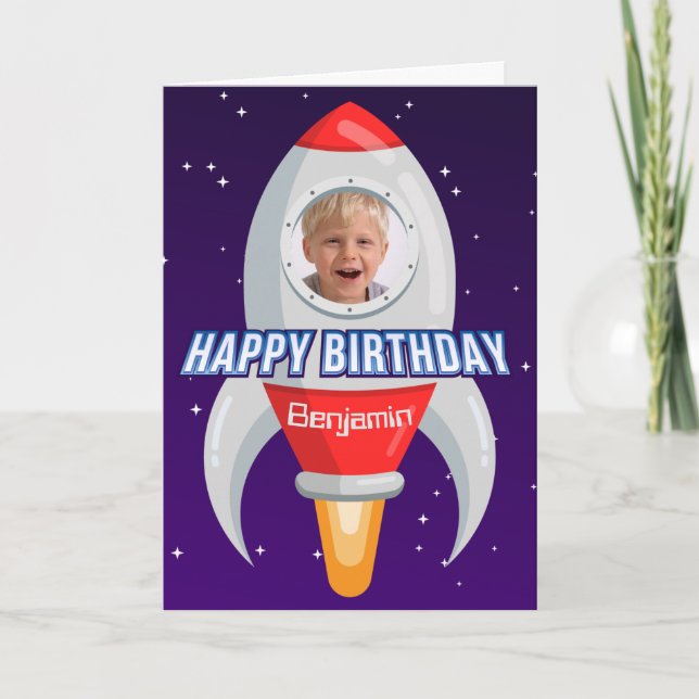 Foto für Raketenschiffe Karte (Vorderseite)