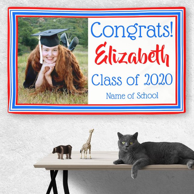 Foto für Rot-Weiß- und Blauer-Schulfarben Banner (Von Creator hochgeladen)