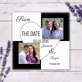 Foto für Schwarz und Weiß: Speichern des Datumsfel Magnet