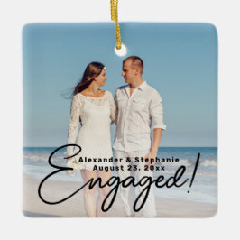 Foto für verlobte Script-Verlobung Keramikornament