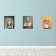 Foto-Galerie für Kinder und Großkinder Bilderwand Sets (Wood Floor)