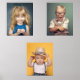 Foto-Galerie für Kinder und Großkinder Bilderwand Sets (Front)