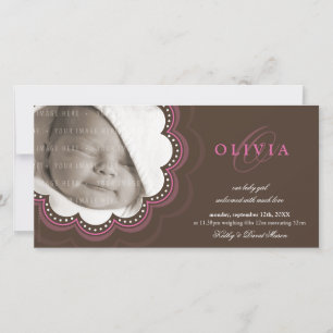 FOTO-GEBURTS-MITTEILUNGEN:: süße Blüte 7L Ankündigung