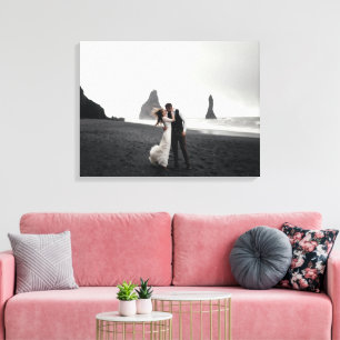 Foto-Gedächtnis Hochzeitssache Leinwanddruck