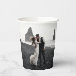 Foto-Gedächtnis Hochzeitssache Pappbecher