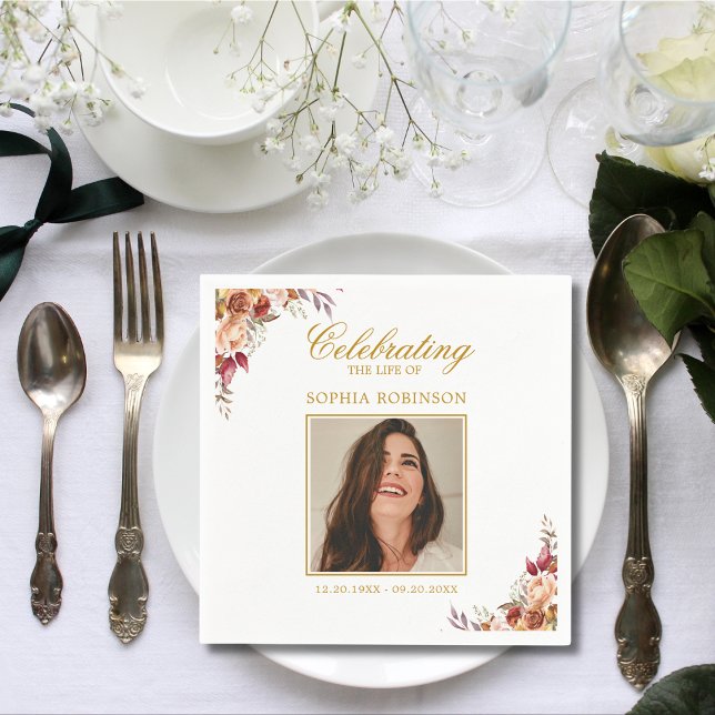 Foto-Gedenkfeier Serviette (Von Creator hochgeladen)