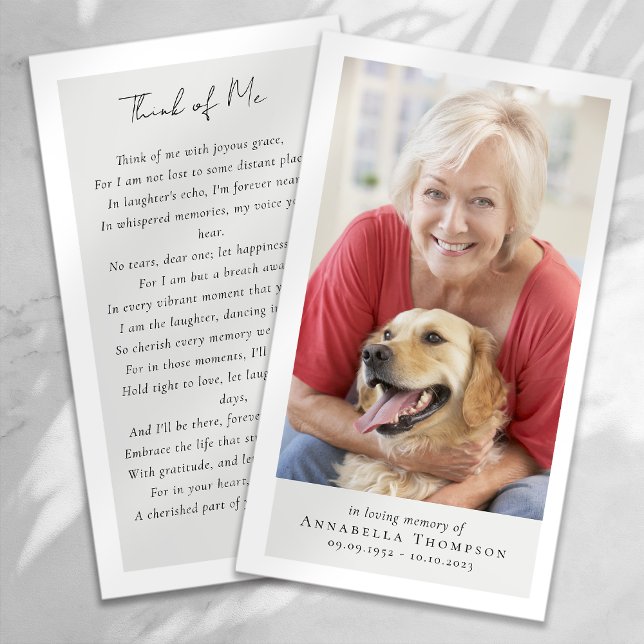 Foto-Gedenkkarte (Von Creator hochgeladen)