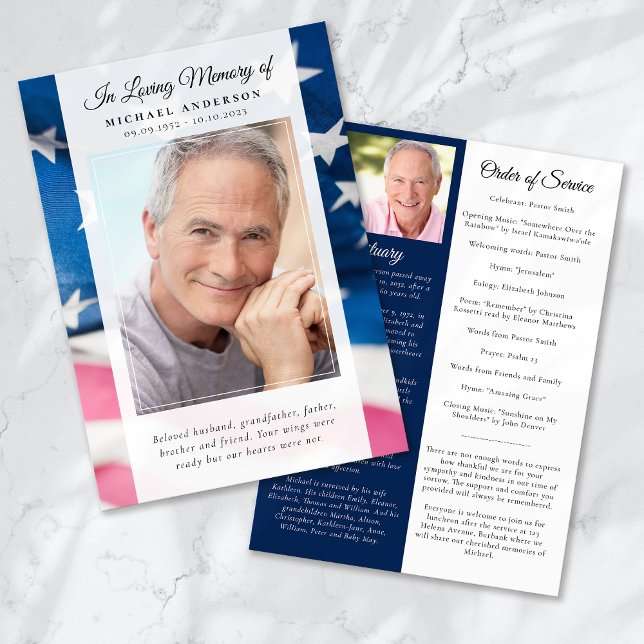 Foto-Gedenkprogramm für patrouillische Fahnen Einladung (Von Creator hochgeladen)