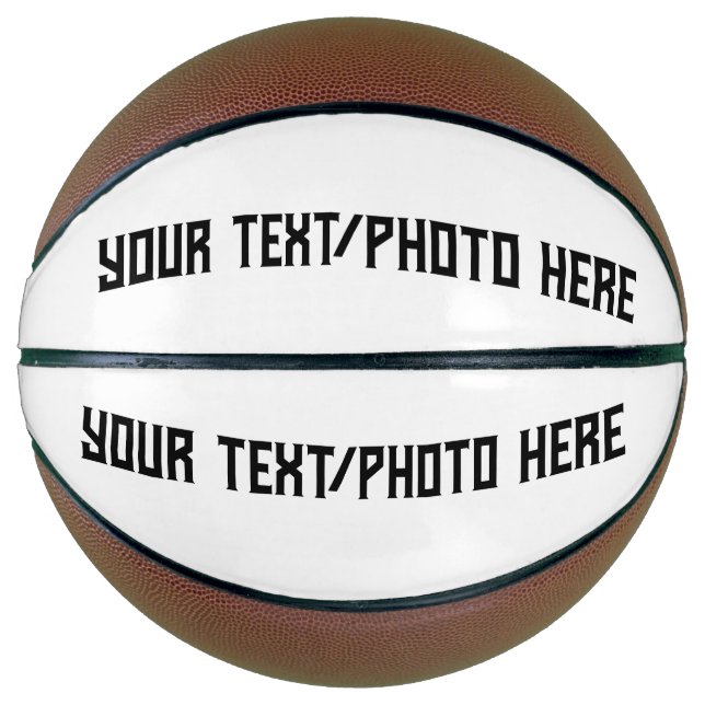 Foto-Geschenk für Basketball-Team - Individuelle S Basketball (Vorderseite)