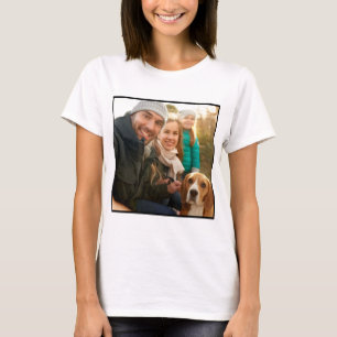 Foto Geschenk   Modernes Personalisiertes Foto T-Shirt