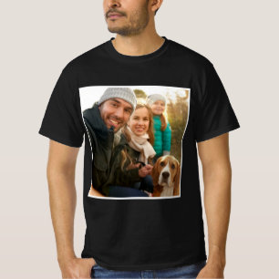 Foto Geschenk   Modernes Personalisiertes Foto T-Shirt