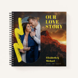 FOTO Geschenke für Neukunden UNSERE LIEBE GESCHICH Notizbuch