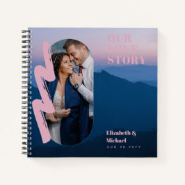 FOTO Geschenke für Neukunden UNSERE LIEBE GESCHICH Notizbuch