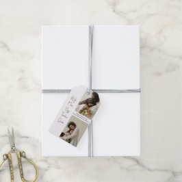 Foto-Geschenkmarke für Muttertag - Personalisiert Geschenkanhänger