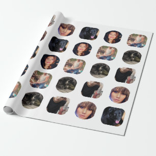 Foto-Geschenkpackung Geschenkpapier
