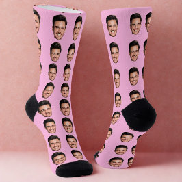 Foto-Gesichtssocken, einzigartig personalisiert Socken