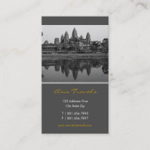 Foto-Gewohnheits-Visitenkarte Kambodschas | Angkor