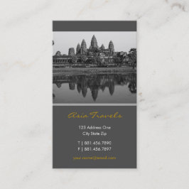 Foto-Gewohnheits-Visitenkarte Kambodschas | Angkor Visitenkarte