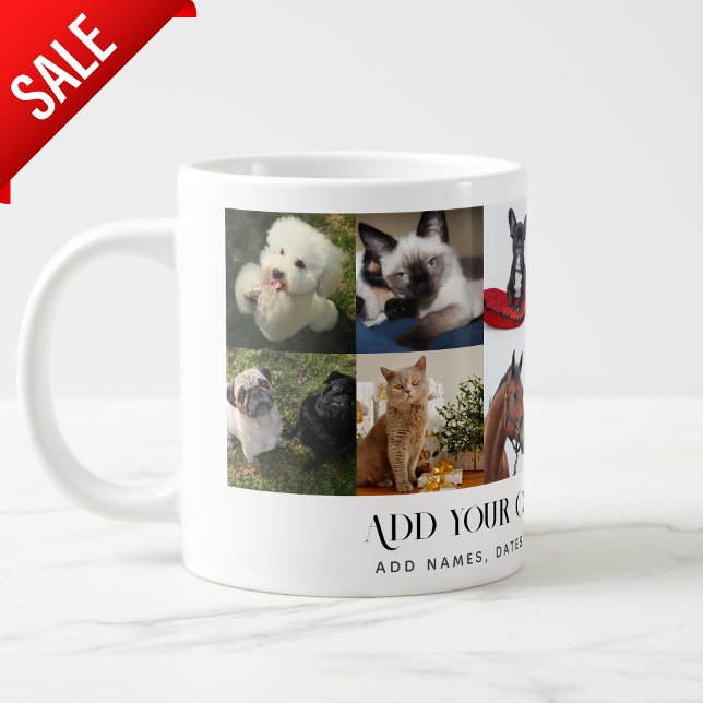 FOTO GIFTS VORLAGEN FAMILIENFREUNDE PETS CUSTOM Jumbo-Tasse (Von Creator hochgeladen)