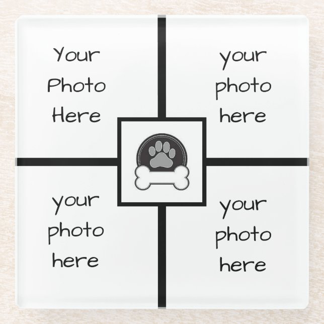 Foto Glasuntersetzer (Vorderseite)