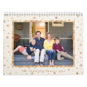 Foto Golden Stars Kalender