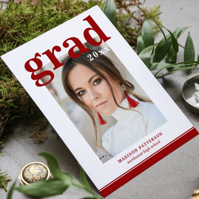 Foto Graduation Party Elegante Moderne Skripte (Von Creator hochgeladen)