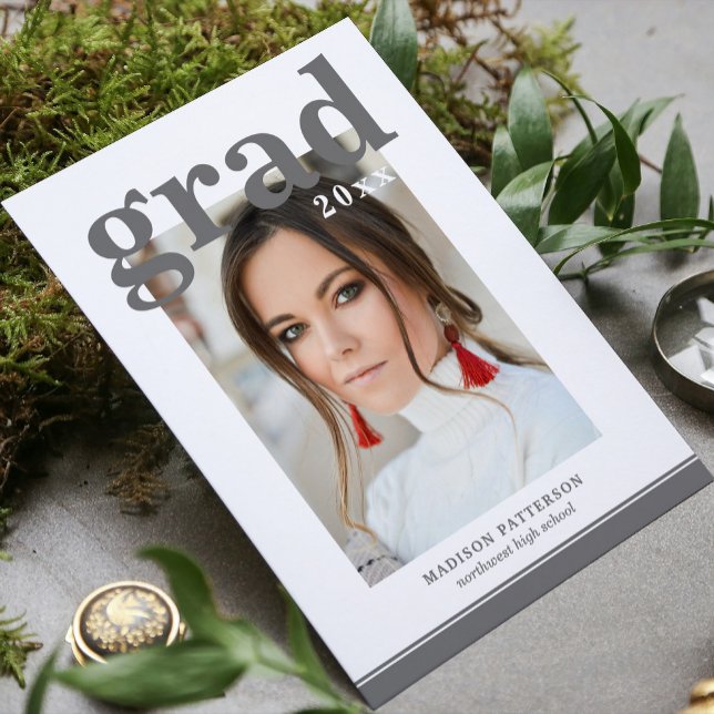 Foto Graduation Party Elegante Moderne Skripte (Von Creator hochgeladen)