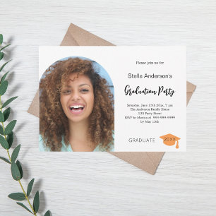 Foto-Graduierungsparty 2025 Einladung