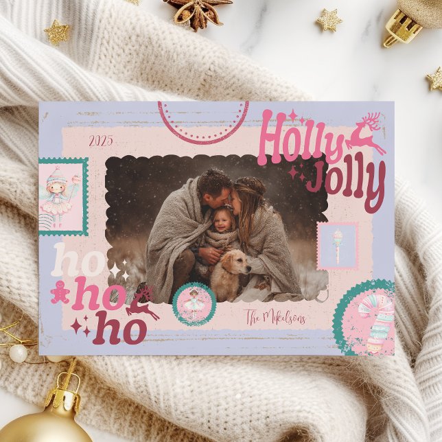 Foto Groovy Nutcracker Retro Pastell Weihnachten (Von Creator hochgeladen)