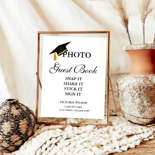 Foto Guest Book Sign, Abschluss Foto Gästebuch