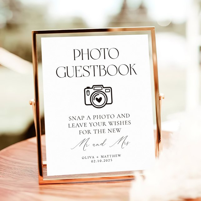 Foto Guest Book Wedding Poster (Von Creator hochgeladen)