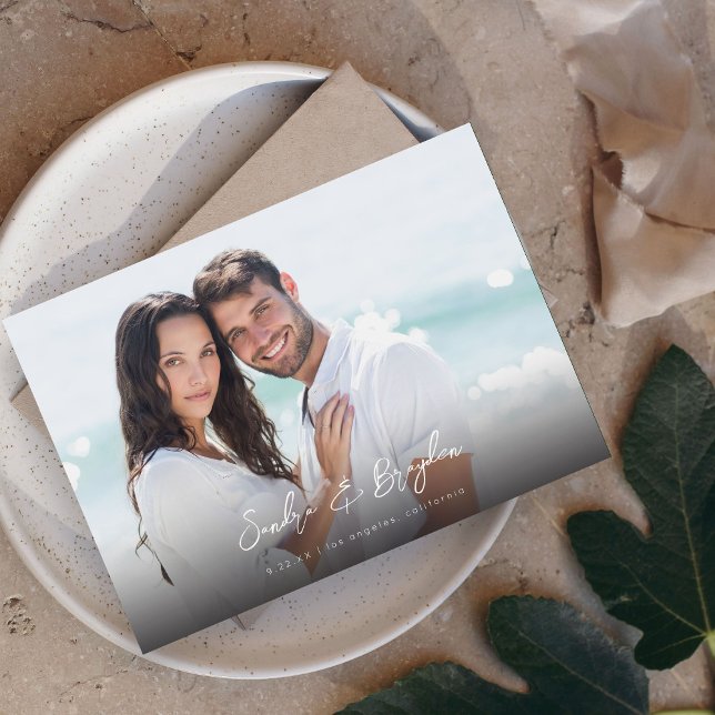 Foto H MOD Chic 8 Save the Date Einladung (Von Creator hochgeladen)