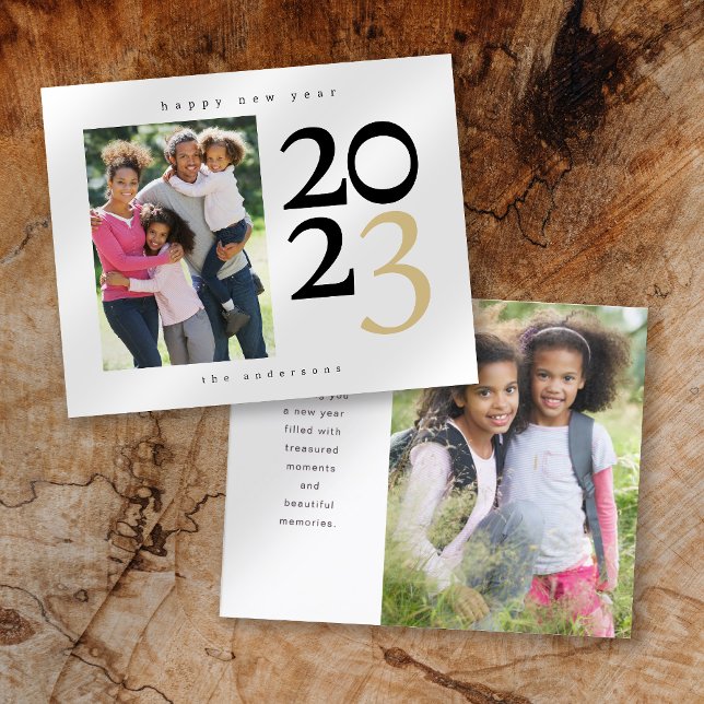 Foto Happy New Year Holiday Card (Von Creator hochgeladen)