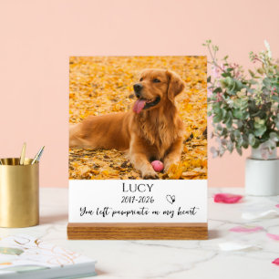 Foto-Haustier-Gedenk-Geschenk für Hundeverlust Acrylschild