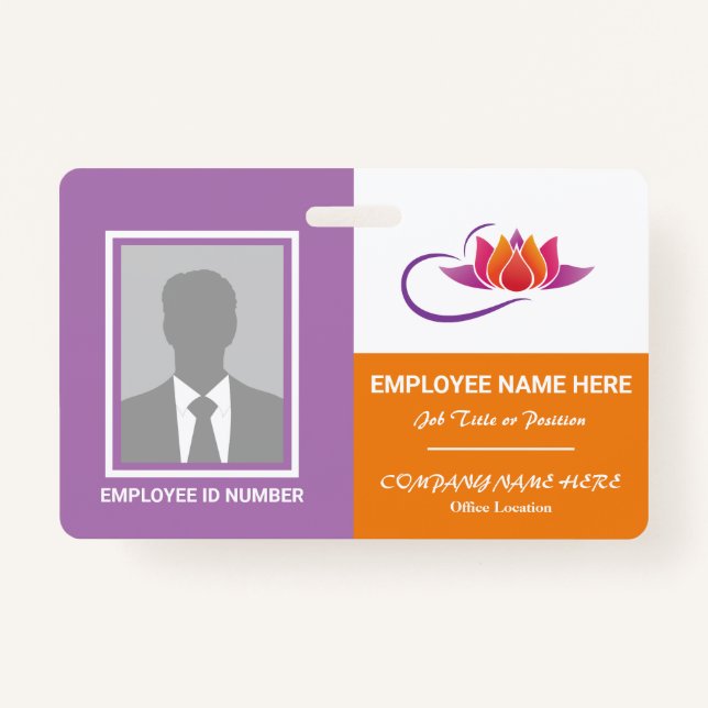 Foto Health Emotional Support - jede Farbvorlage Ausweis (Vorderseite)