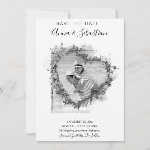 *~* FOTO Herz AR6 HOCHZEIT SAVE the DATE QR Einladung