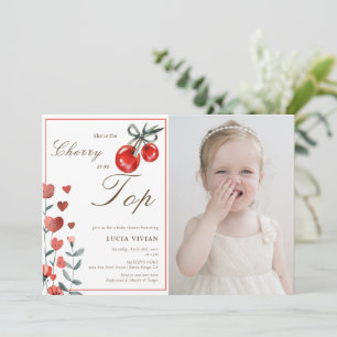 Foto Herz Blumenkohl auf Top Baby Girl Dusche Einladung