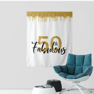 Foto Hintergrund Kabine 50 und Fabelhafte Party Go Wandteppich