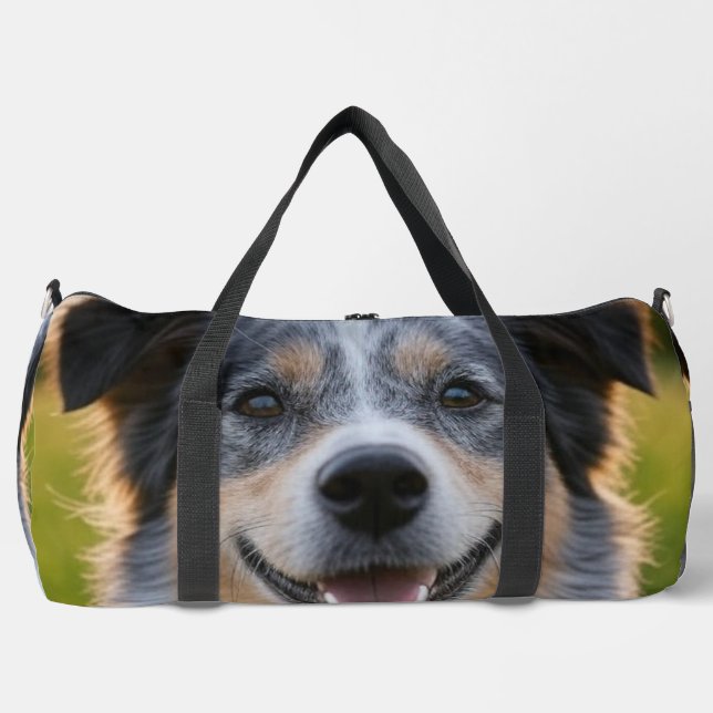 Foto hinzufügen Anpassen Duffle Bag (Vorderseite)