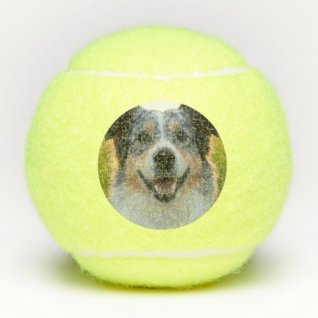 Foto hinzufügen Anpassen Tennisbälle (Vorderseite)