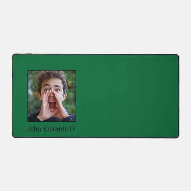 Foto hochladen für Green Desk Mat Pad Schreibtischunterlage (Vorderseite)