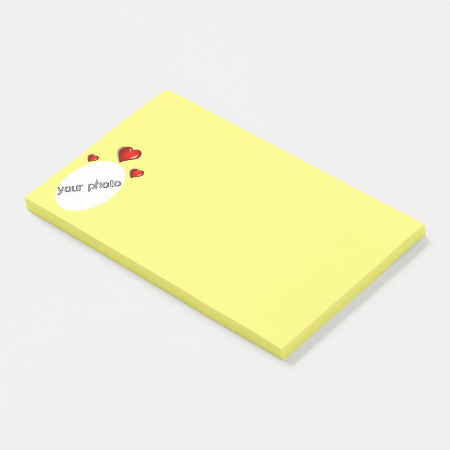 Foto hochladen  post-it klebezettel (angewinkelt)