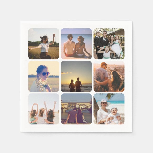 Foto hochladen serviette (Vorderseite)