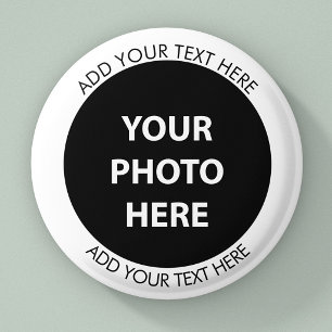 Foto hochladen und Text hinzufügen - Anpassen Button